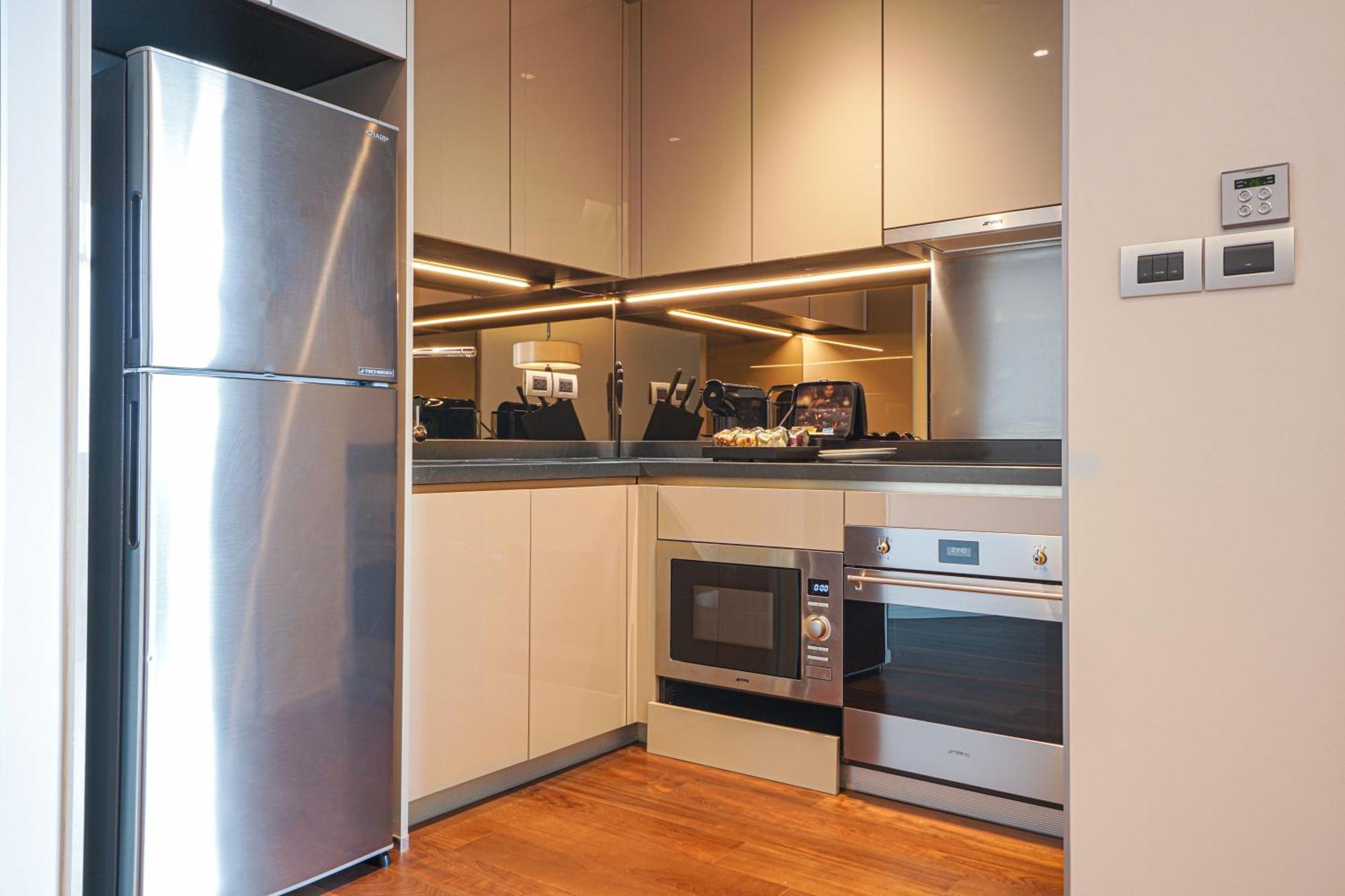 Chatrium Grand Bangkok Exterior foto A modern kitchen